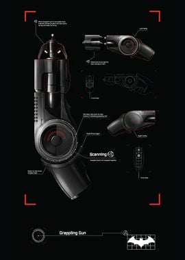 Batman's Grappling Gun