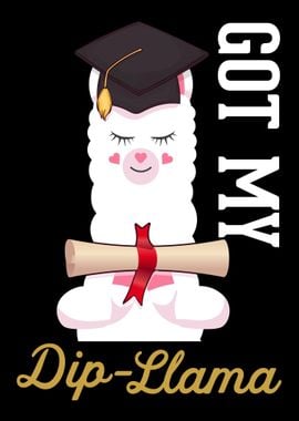 Graduation Llama Alpace