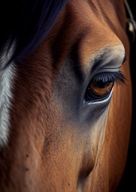 Horse Close up