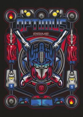 Optimus Prime Iconic Badge