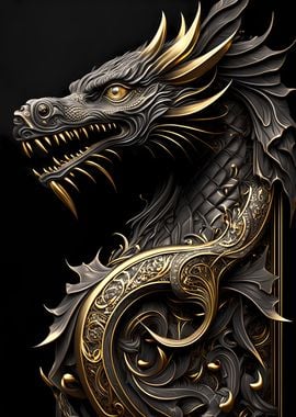 Dragon Ruler Art Deco