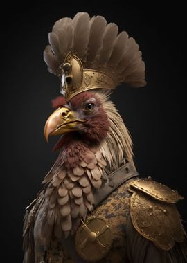 Chicken War Portrait 3