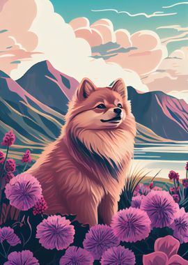 Pomeranian Nature Pom Pom