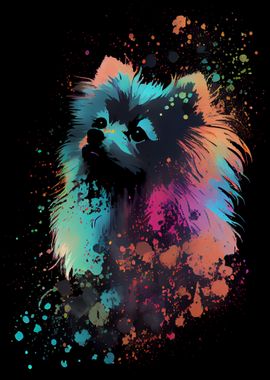 Pomeranian Colorful Zwergs