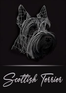 Scottish Terrier Portrait