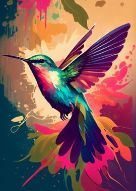 Hummingbird Drawn