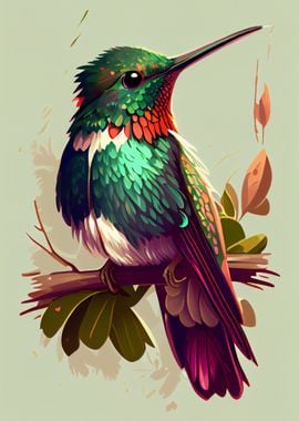 Hummingbird Cartoon