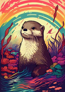 Otter Rainbow