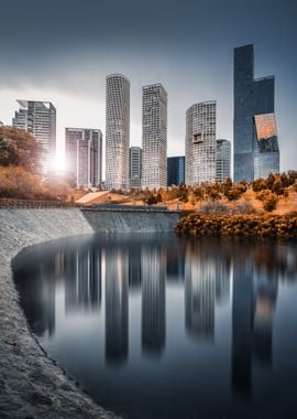 Santa Fe CDMX Skyline