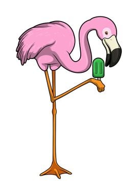 Flamingo Popsicle