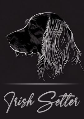 Irish Setter Portrait