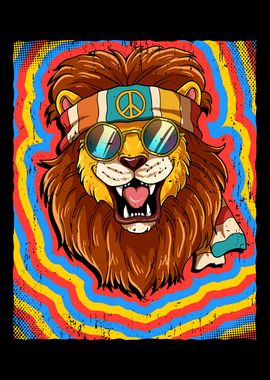 Lion Psychedelic