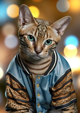 Bengal cat photogenic