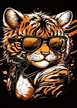 Cool Tiger Cub