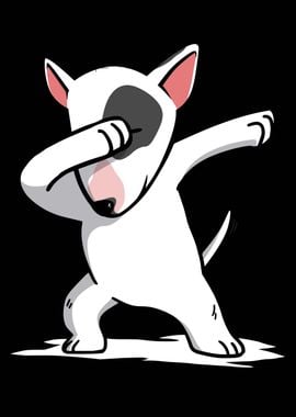 Bull Terrier Dabbing