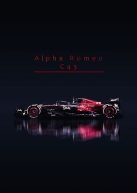 Alpha Romeo C43 F1 Car 