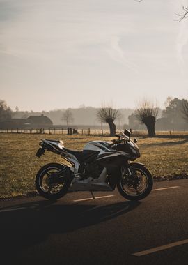 Motorbike in the Country