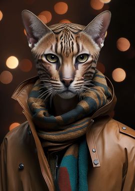 Bengal cat photogenic