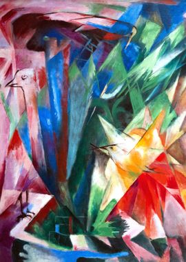 Birds by Franz Marc