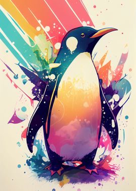 Penguin Rainbow