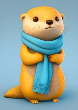 Happy Otter 3D