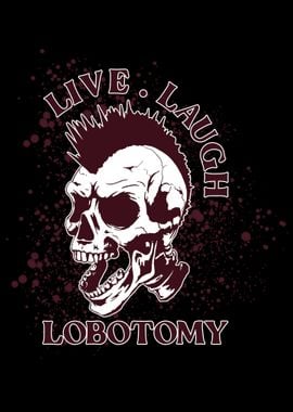 Live Laugh Lobotomy Retro