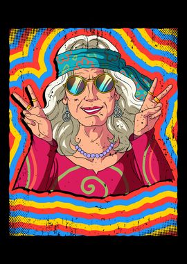 Old Woman Psychedelic