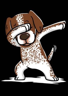 Pointer Dog Dabbing