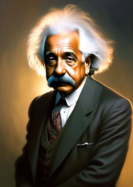 Albert Einstein Portrait