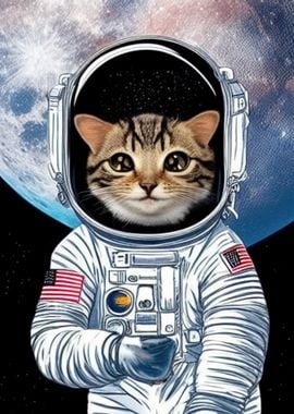 American Astronaut Cat