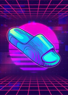 22 Slides Neon Shoe