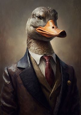 Duck In a Suit