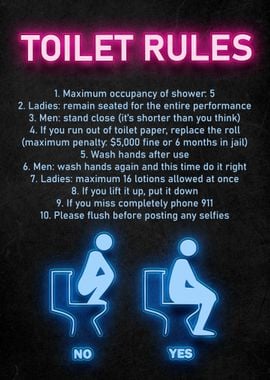 Toilet Rules