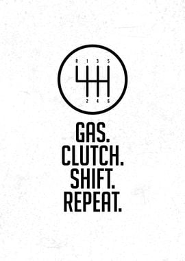 Gas Clutch Shift Repeat