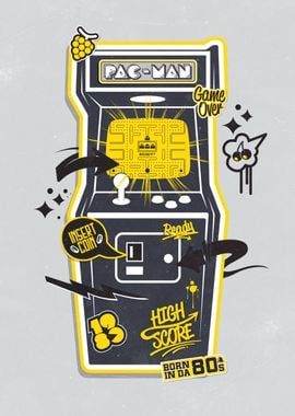 PAC-MAN Arcade Cabinet