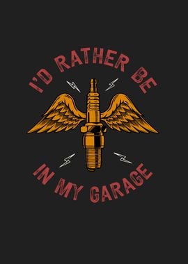 Auto Mechanic Garage Funny