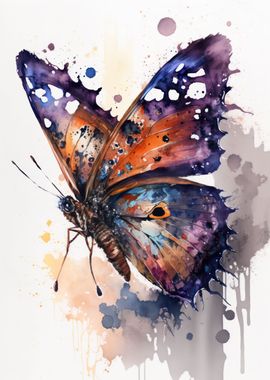 Butterfly Watercolor