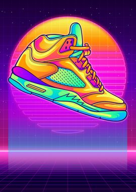 5s Neon Shoe