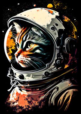 Astronaut Cat