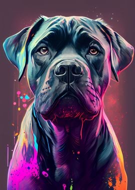 Cane Corso Colorful