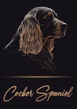 Elegant Cocker Spaniel