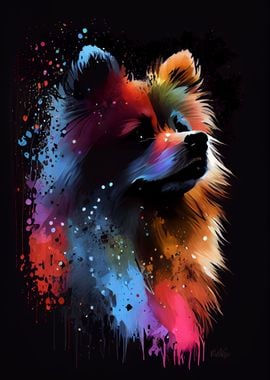 Pomeranian Colorful Zwergs