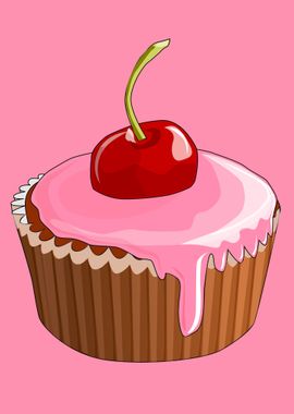 Cherry Cupcake