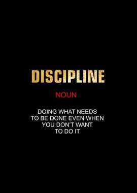 Discipline Motivational