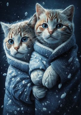 Two Cat Cute