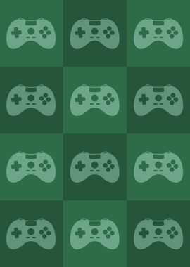 Gamer Controllers Green