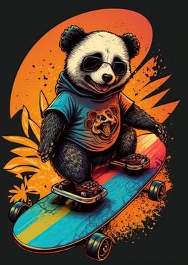 Panda Skater 