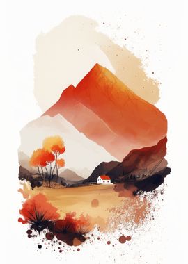 Watercolor Naturescape 