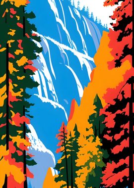 Yosemite Vallet Art