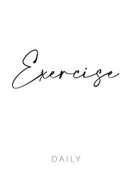 Exercise Daily